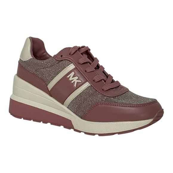 Michael Kors Women's  Mabel Trainer Running Sneakers Pink Size 7 - Picture 1 of 8